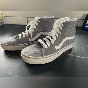 VANS Off the Shelf high top canvas skater, unisex casual sz Mens 7.5 Woman’s 9.